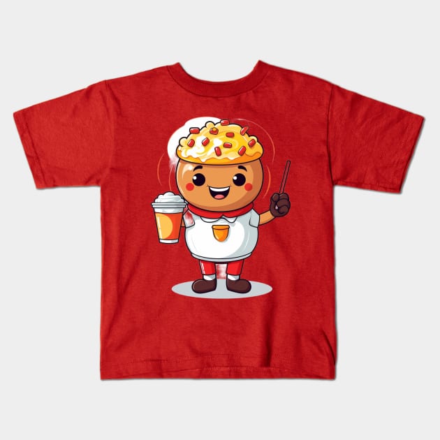 Kawaii  junk food T-Shirt cute  funny Kids T-Shirt by nonagobich